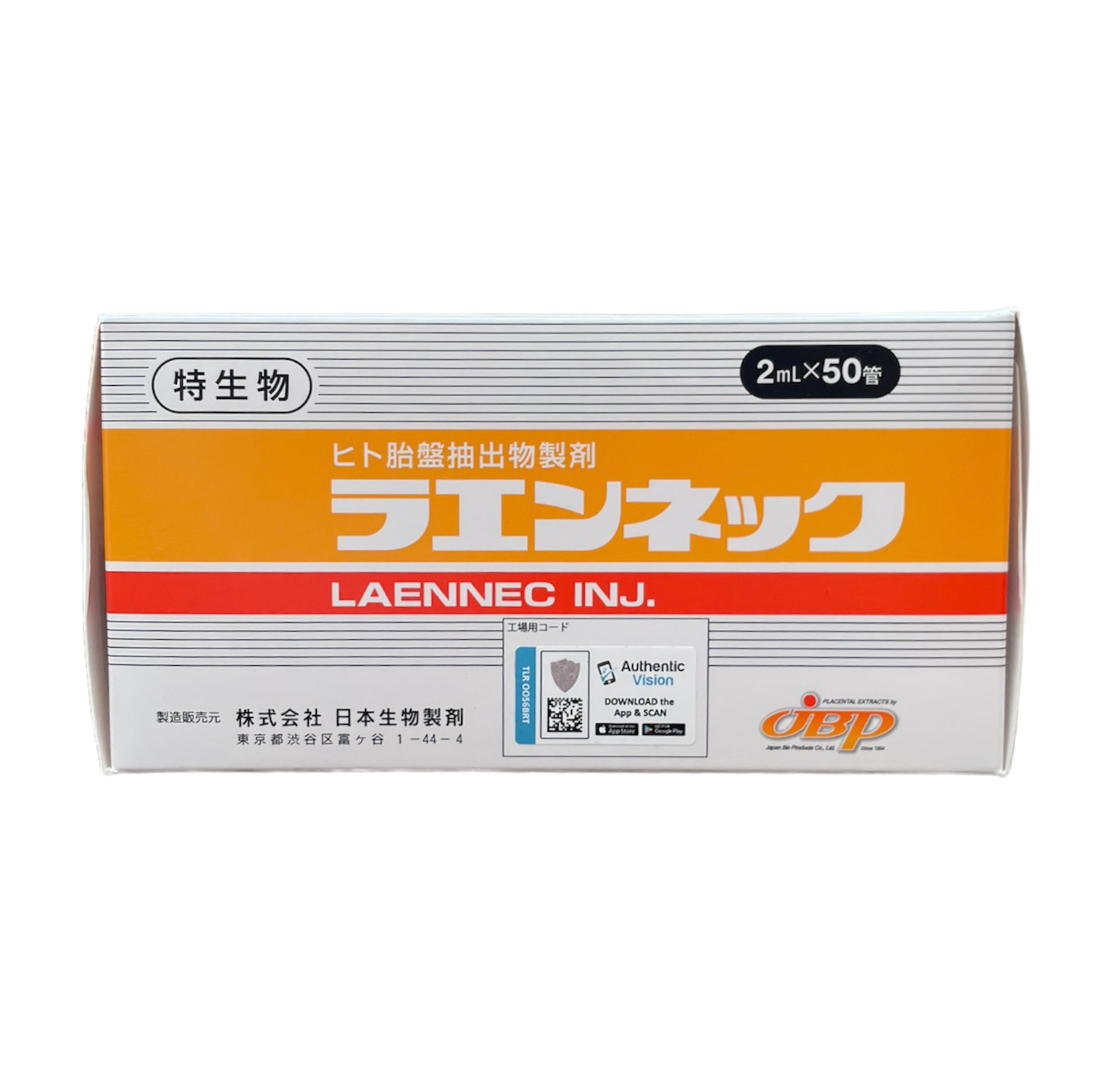 Laennec Human Placenta Extract (50 x 2ml)
